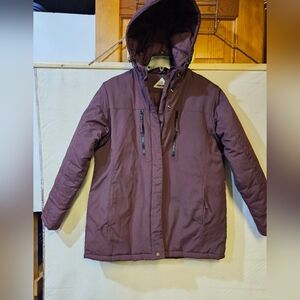 Ridgecut Duck Canvas Quilted Lining Womans Coat